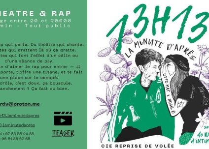 Théâtre : 13h13, la minute d'après
