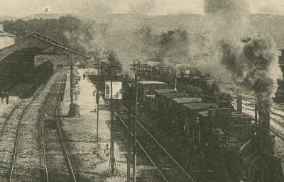 L'arrivée du train à vapeur (1840-1920)