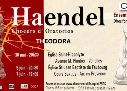 Concert - Haendel - Chœurs d'Oratorios