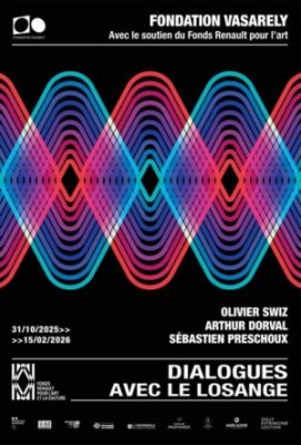 Dialogues avec le losange - Quand l'op art rencontre l'art urbain contemporain