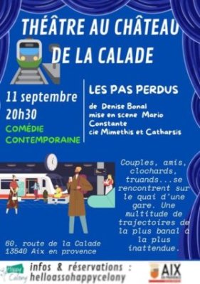 Théâtre au château - Les pas perdus