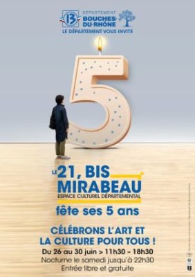Le 21, Bis Mirabeau fête ses 5 ans !