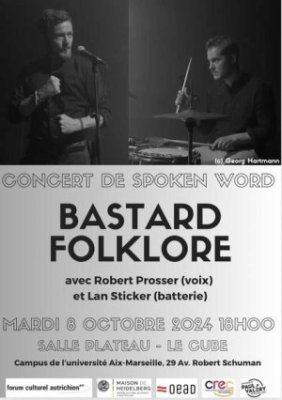 Concert de spoken word"Bastard Folklore"