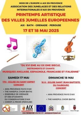 Printemps artistique des villes jumelles européennes