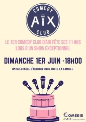 Aix Comedy à la Comédie d'Aix