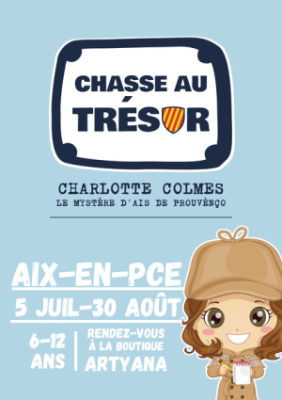 Chasse au trésor "Charlotte Colmes et le mystère d'Ais de Prouvènço"