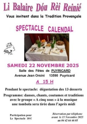Spectacle calendal