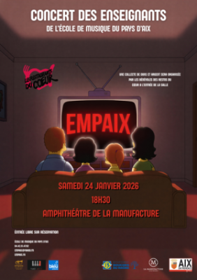 Concert des enseignants de l'EMPA en faveur des Restos du Coeur