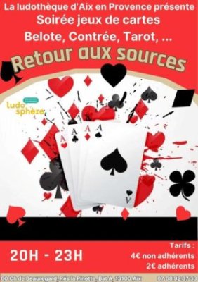 Soirée jeu de cartes à la Ludo'sphère