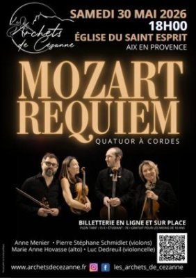 Concert : Les archets de Cezanne - Requiem de Mozart