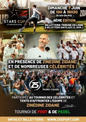Stars Cup 6 au Z5 Aix - en présence de Zinédine Zidane