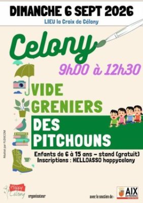 Vide grenier des pitchouns