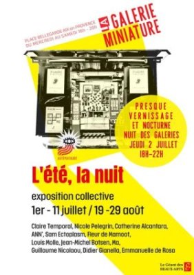 Exposition collective - L'été, la nuit