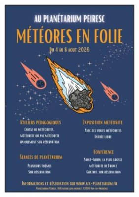 Conférence - Météores en folie
