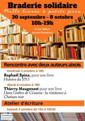 Braderie solidaire de livres