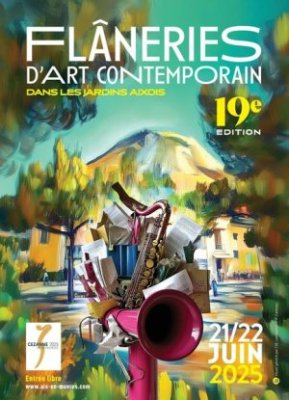 Flâneries d'art contemporain dans les jardins aixois