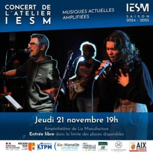 Concert de l'atelier Musiques Actuelles Amplifiées de l'IESM