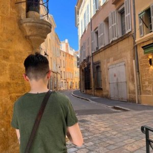 Croquis dans les rues d'Aix-en-Provence