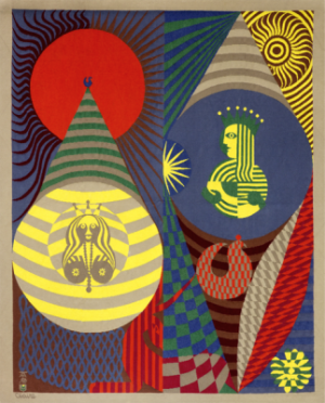Vernissage de l'exposition Claire Vasarely