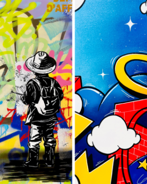 Exposition d'art urbain "Inner child"