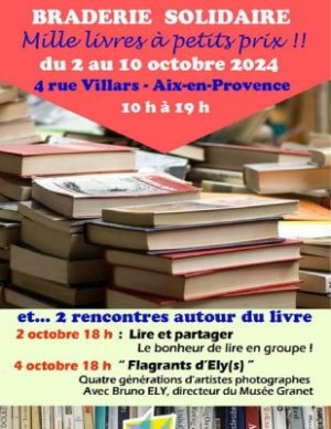 Braderie solidaire de livres