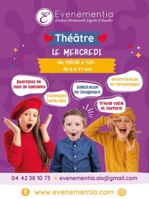 Ateliers - Théâtre (6-11ans)